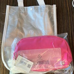 NWT Lululemon Sonic Pink Belt bag